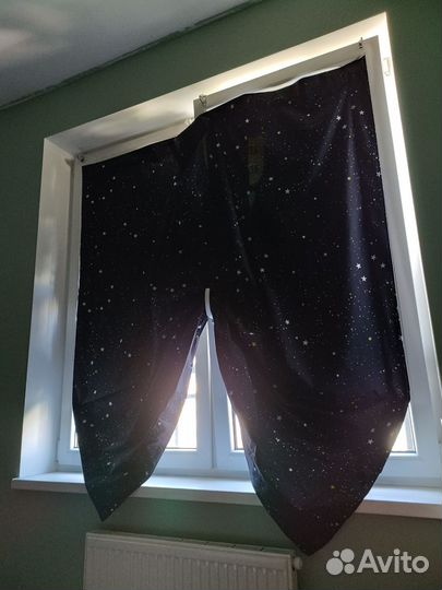 Шторы блекаут состояние новых без сверления