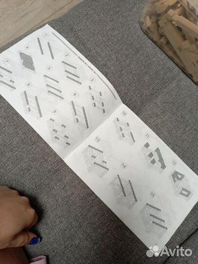 Конструктор деревянный