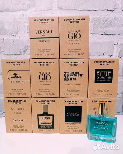 Тестеры духов ОАЭ мужские и женские