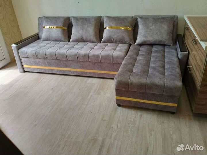 Угловой диван раскладной на заказ