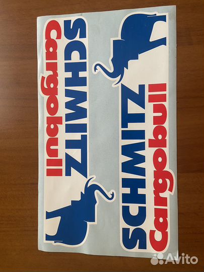 Наклейки Schmitz оригинал