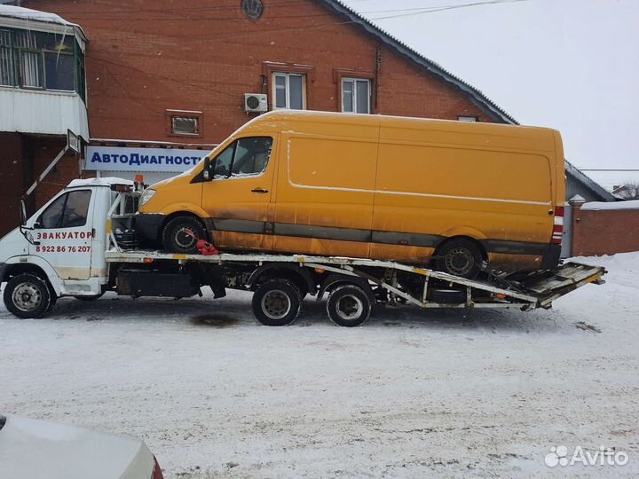 Эвакуатор платформа (мини трал) 6.5 метров и 6тонн