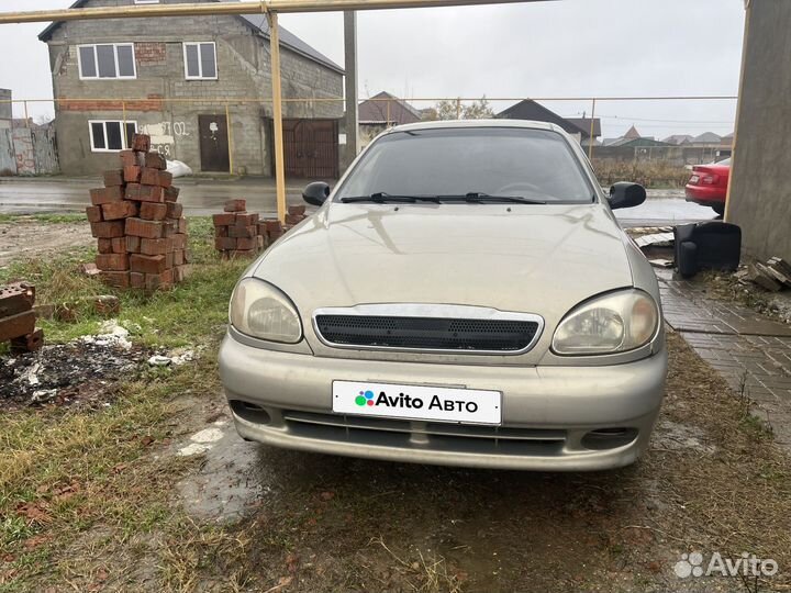 Chevrolet Lanos 1.5 МТ, 2007, битый, 150 000 км