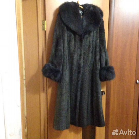 Шуба из меха сурка