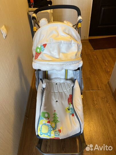 Детские санки коляска бу