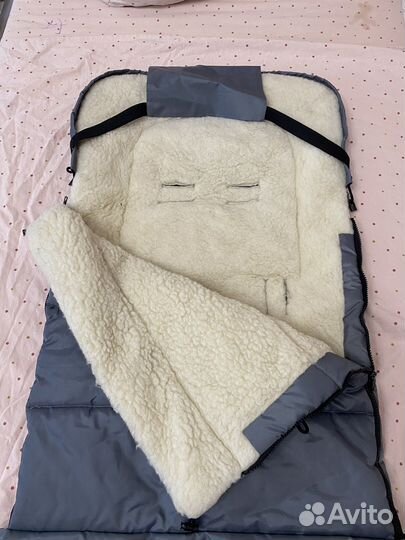 Зимний чехол в коляску