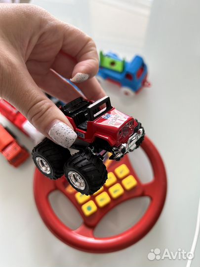 Детские машинки игрушки пакетом