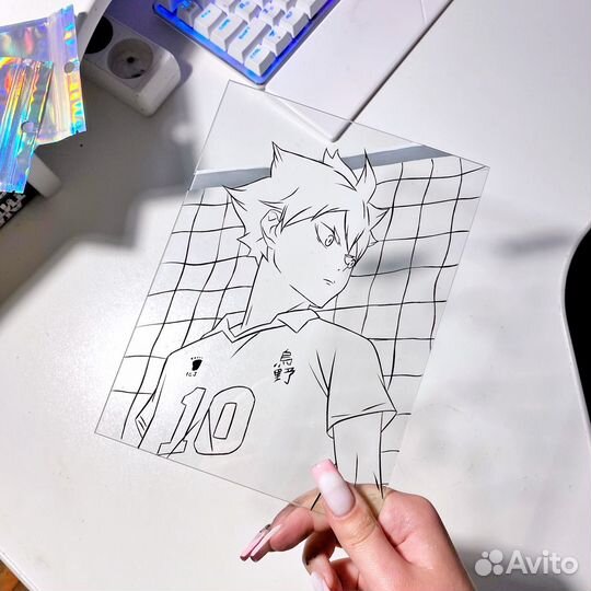 Аниме на стекле, Хината Шое, Волейбол