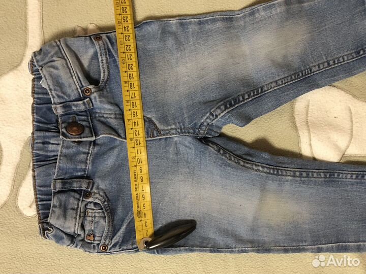 Джинсы для девочки размер 80