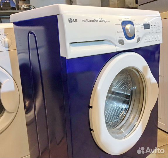 LG синий металлик узкая, 1 год гарантии