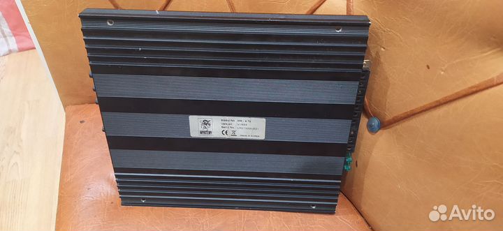 Сабвуфер и усилитель