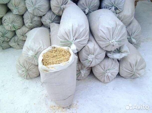 Опилки, стружка в мешках