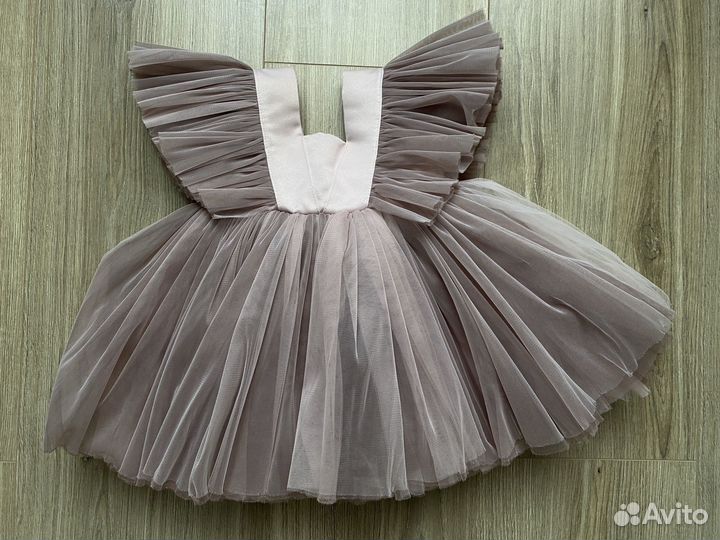 Нарядное платье для девочки 1 годик 80