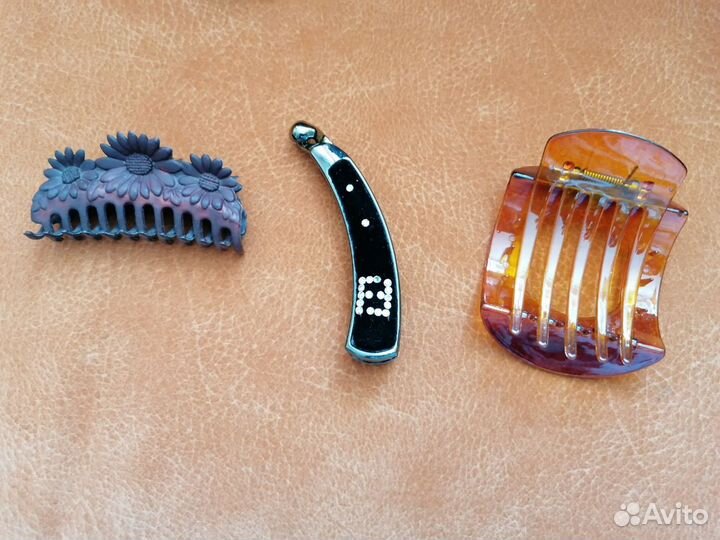 Элегантные заколки для волос (стразы и др.)