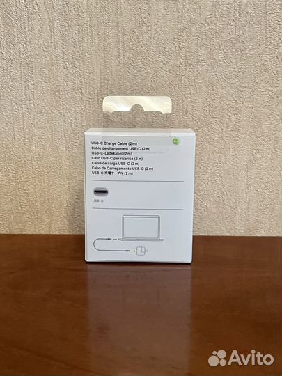 Провод для зарядки Apple MacBook USB-C/USB-C новый