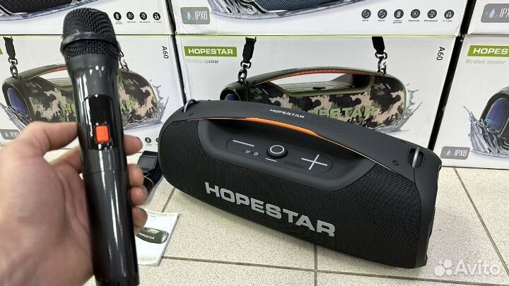 Портативная колонка hopestar a60 мощная 100W