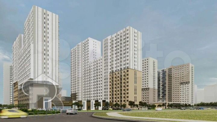 Квартира-студия, 19,2 м², 16/20 эт.