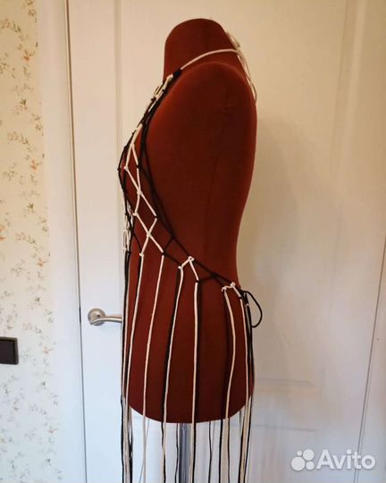 Платье топ макраме