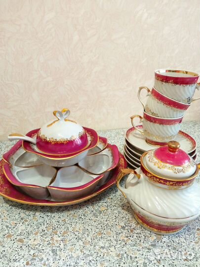 Чайный сервис фарфор