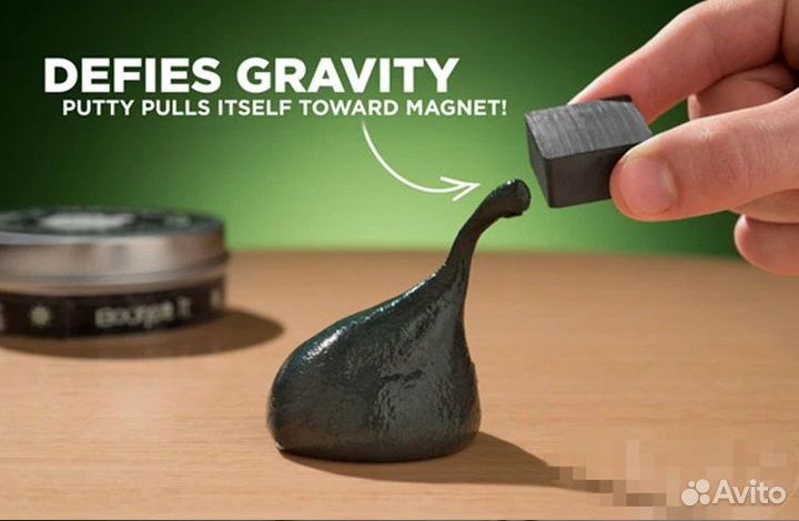 Магнитный пластилин новый