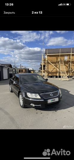 Volkswagen Phaeton 3.2 AT, 2008, битый, 300 000 км