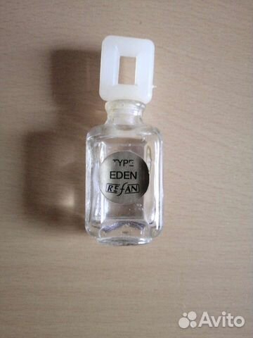 Флакон от винтажных духов eden Refan