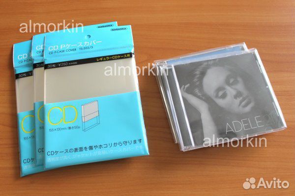 Внешние пакеты для CD без клапана Nagaoka (Япония)