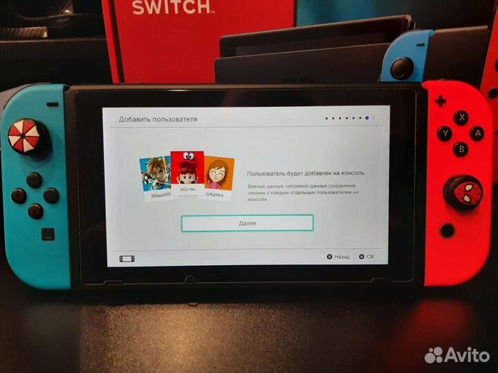 Nintendo Switch rev.2 + игра