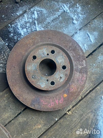Диск тормозной передний тайота рав 4