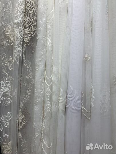 Тюль новый большой выбор