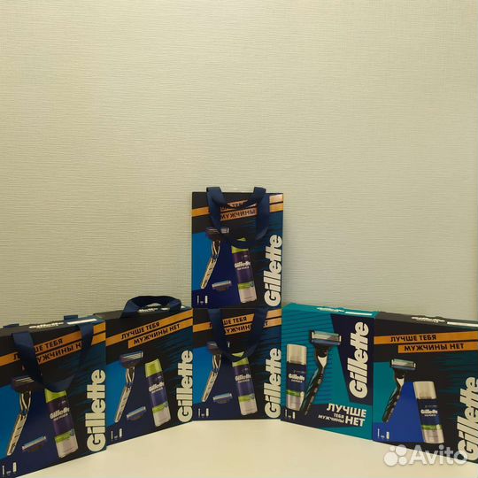 Gillette mach3 подарочные наборы