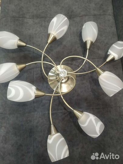 Люстра потолочная бу