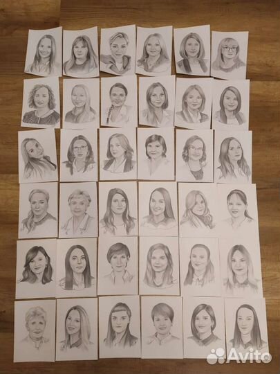 Портрет по фото в подарок