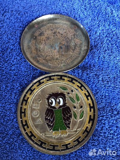 Шкатулка, банка,держатели цветка, тарели Германия