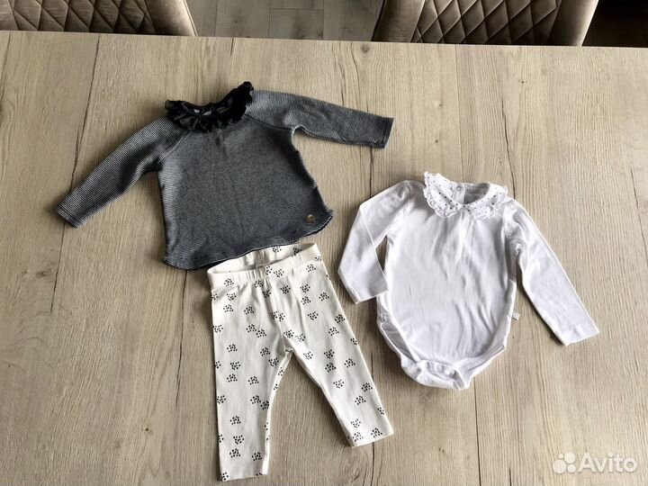 Пакет одежды для девочки 68-74 см