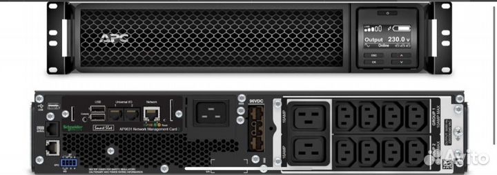 Ибп APC Smart-UPS SRT SRT2200rmxli-NC 2200VA