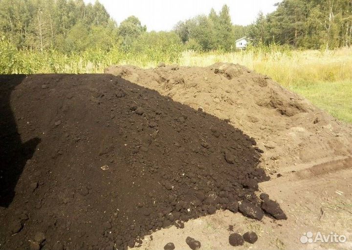 Чернозем / грунт плодородный с доставкой