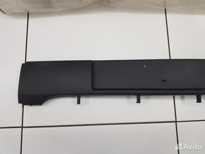 Накладка переднего бампера (Renault Symbol)