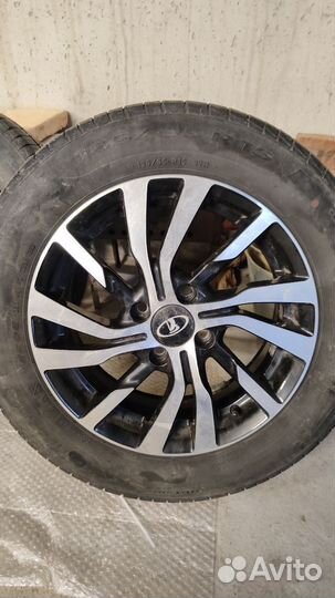 R15 колеса Vesta, Logan, Largus 4*100, лето