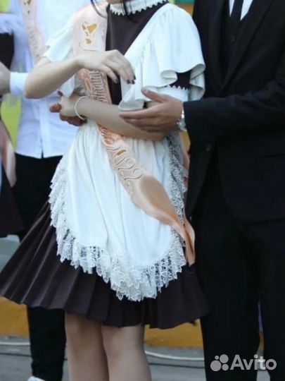 Школьный фартук и платье прокат