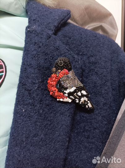 Брошь ручной работы