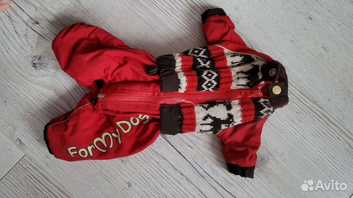 Комбинезон демисезонный на щенка ForMyDog