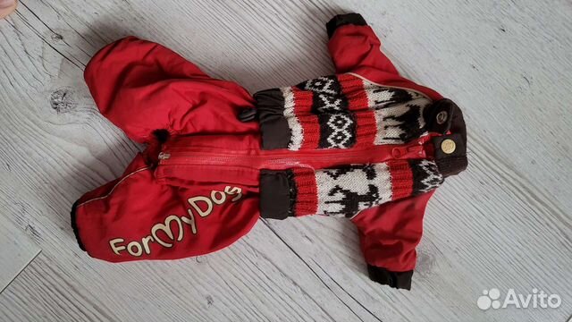 Комбинезон демисезонный на щенка ForMyDog