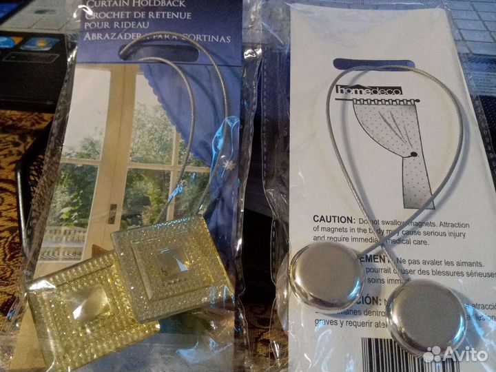 Держатель-магнит для штор