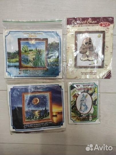 Отшитые наборы для вышивания