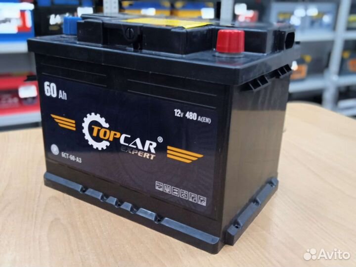 Аккумулятор Top car 60 ач новый с гарантией