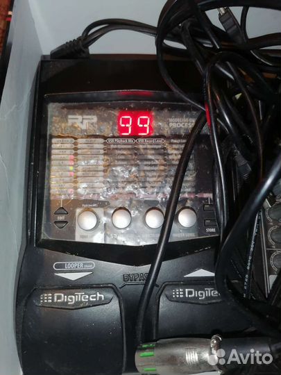 Гитарный процессор digitech rp155