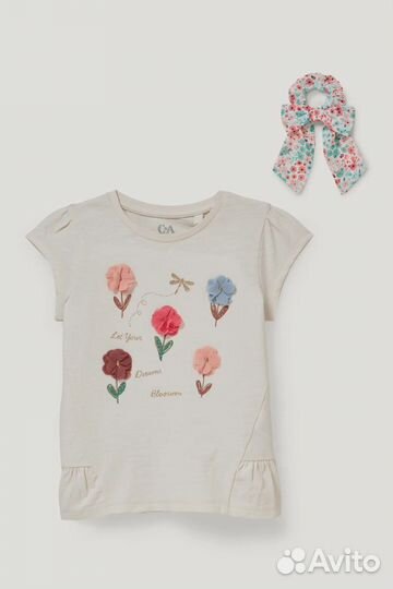 Футболка для девочки C&A 104 110 116 122 128