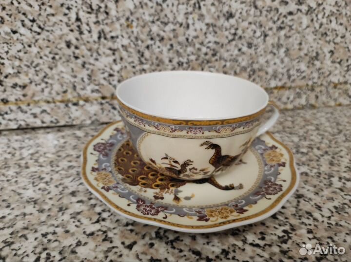Чашка с блюдцем