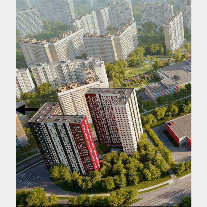 1-к. квартира, 44,3 м², 11/19 эт.